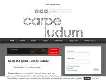 Tablet Screenshot of carpeludum.com